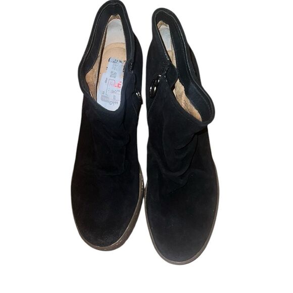 Sofft Black Suede Booties Size 11 M - Picture 1 of 7